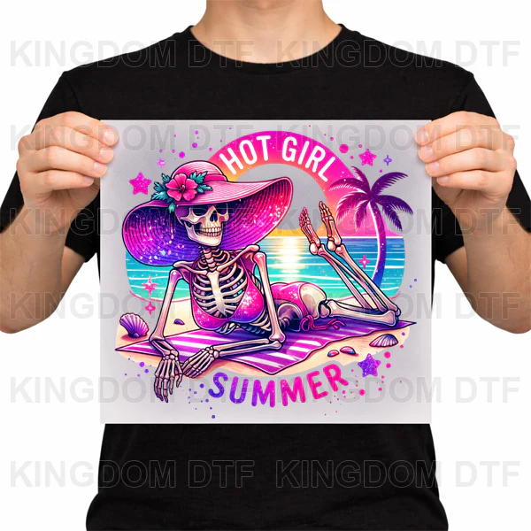 Hot Girl Summer DTF Transfers - Ready To Press