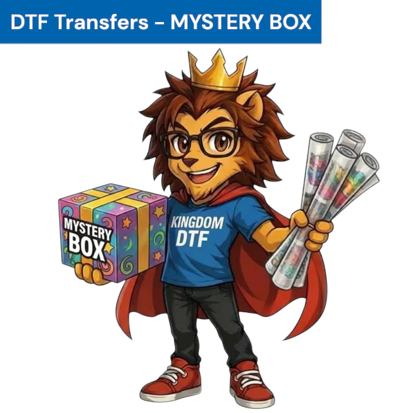 Mystery Box DTF Transfers Gang Sheet (10 to 12 Random Designs) - TikTok