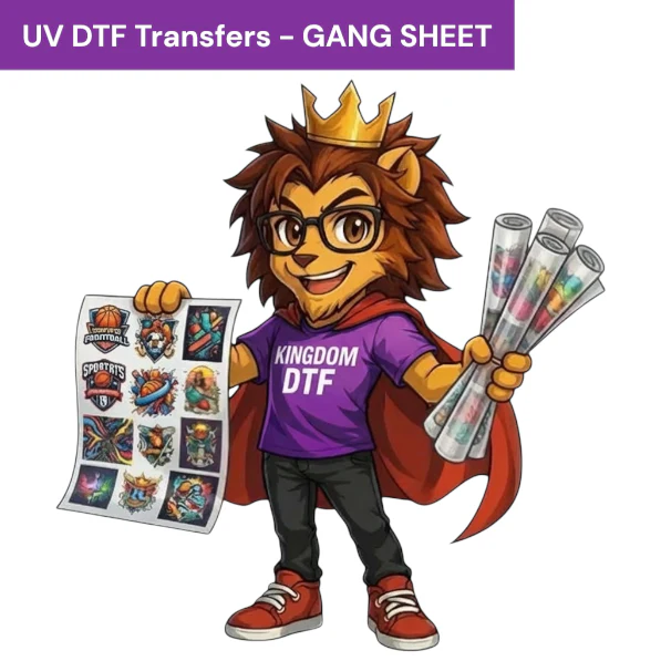 Custom UV DTF Transfers Gang Sheet (Print Your Designs) - TikTok - Image 2
